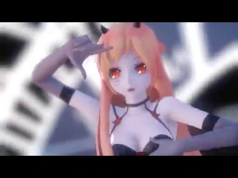 【mmd】「おじゃま虫/麻煩鬼」《tda black beauties luka 色改变》